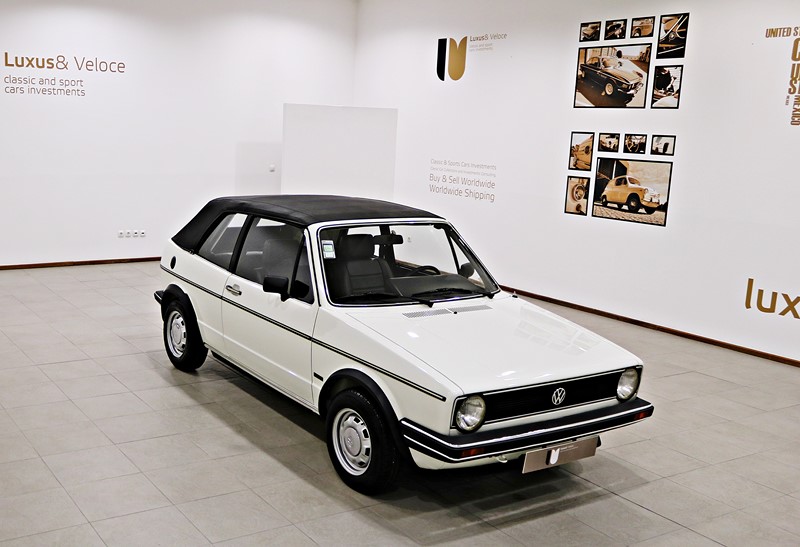 1981 VW Golf Cabriolet GLi  1.6 110HP - 102.300Kms